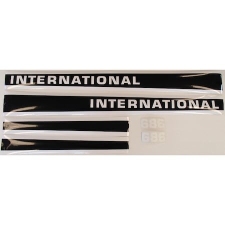Aftermarket Hood Decal Set I686